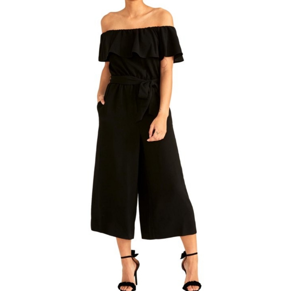 Off the shoulder jumpsuit